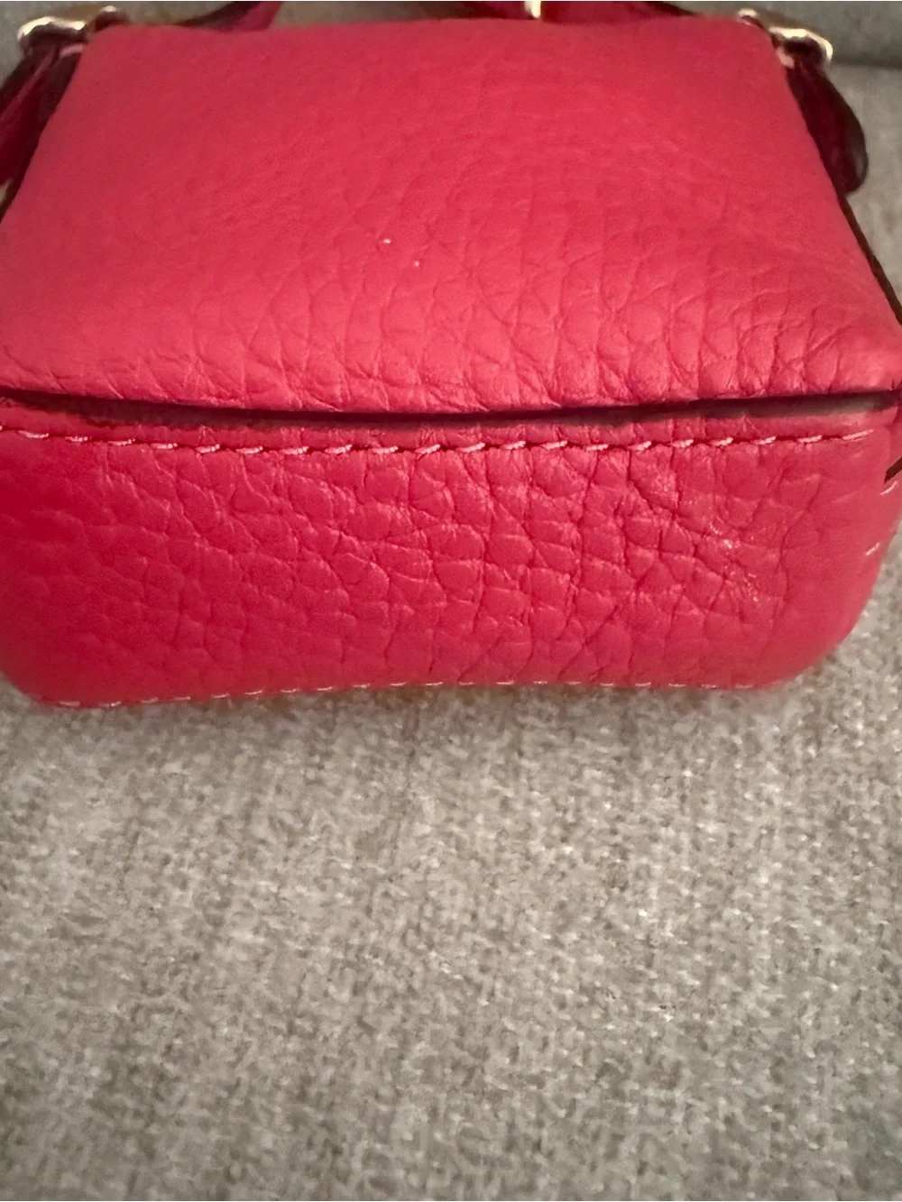 Coach Fuschia Mini Bag Charm Key - Picture 4 of 6